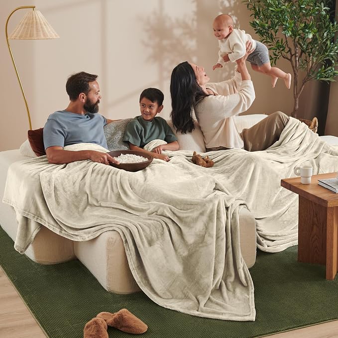 Bare Home Fleece Blanket by BareHome