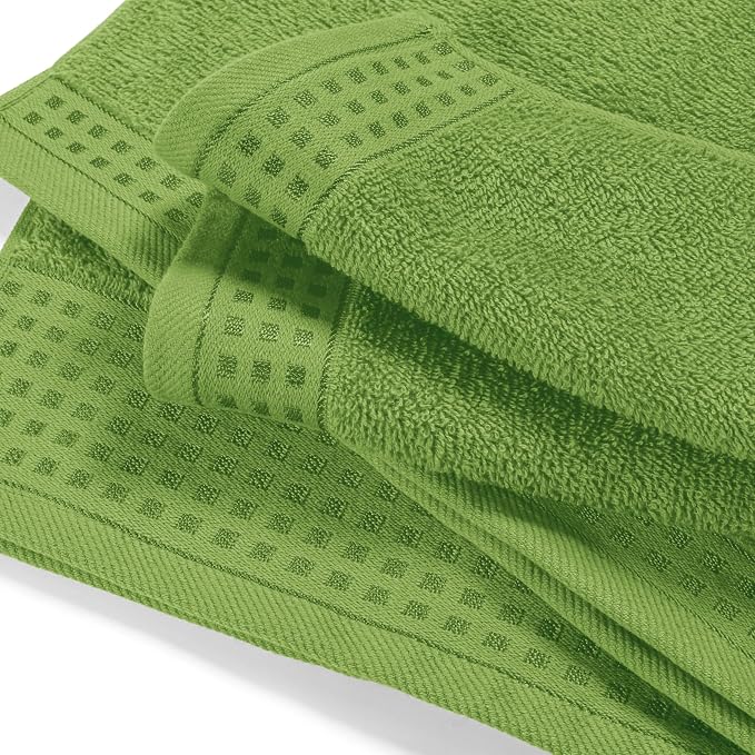 GLAMBURG Ultra Soft 4 Pack Oversized Bath Towel Set 27x54 inches, 100% Cotton - Image 2