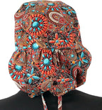 Sparkling EARTH Big Hair Ponytail Classic Surgical Style Scrub Working Cap - Image 5
