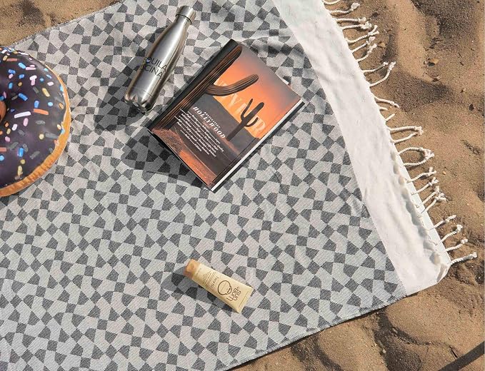 Turkish Bath Towel 100% Cotton, Eco-Friendly Quick Dry Travel Sauna Spa Beach by TEQUILA+PISCINA