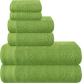 Ultra Soft 6 Pack Cotton Towel Set, Contains 2 Bath Towels 28x55 inch, 2 Hand by Unknown