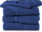 LANE LINEN 100% Cotton 4 Pack Bath Sheets Set - Image 2