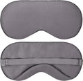 Sleep Mask - Dark Gray, 100% Viscose Derived from Bamboo - Lightweight Eye Mask by VeganSilk