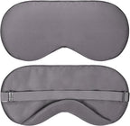 Sleep Mask - Dark Gray, 100% Viscose Derived from Bamboo - Lightweight Eye Mask by VeganSilk