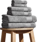 BIOWEAVES 100% Organic Cotton 700 GSM Plush 6-Piece Towel Set GOTS Certified by BIOWEAVES