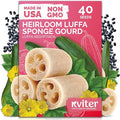 KVITER 40 Luffa Seeds – Loofa, Loofah Sponge Gourd Heirloom Seeds, Ideal Non by KVITER