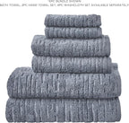 SKL Home CloudSoft 100% Cotton Luxury 6-Piece Towel Set, 600 GSM, Ultra Plush & - Image 8