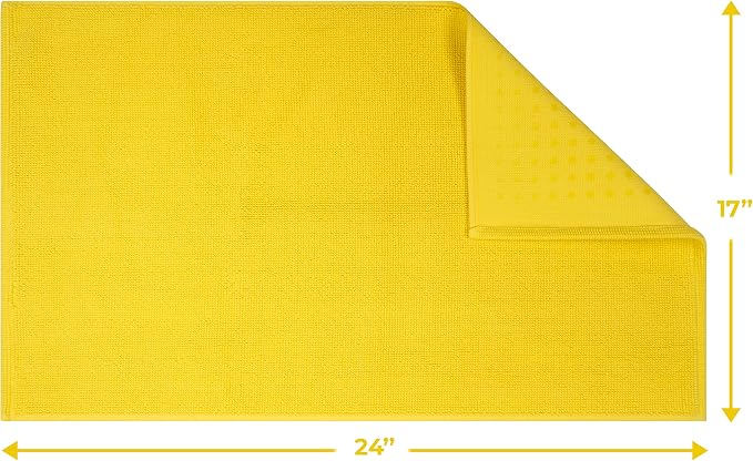 Cotton Paradise 100% Cotton Non Slip Bath Mats - Image 3