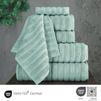 Classic Turkish Towels CTT Luxury 6 Piece Towel Set, 100% Turkish Cotton - Image 3