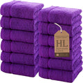 Hawmam Linen Luxury Cotton Washcloths 13x13 Inch by HawmamLinen