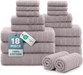 Casa Platino 100% Ringspun Cotton Bath Towel Set by CasaPlatino