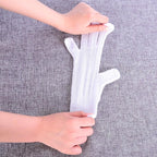 Hotop 4 Pairs Shower Gloves Scrubbing Gloves Dual-Sided Exfoliating Glove Body - Image 5