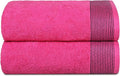 BELIZZI HOME Ultra Soft 2 Pack Oversized Bath Towel Set, 28x55 inches, 100% by Unknown