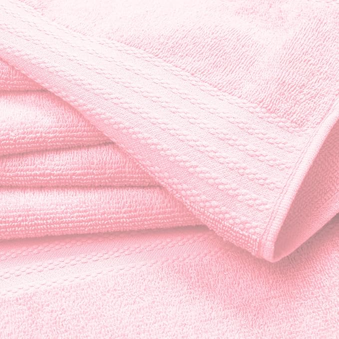 GLAMBURG Premium Cotton 4 Pack Bath Towel Set - Image 2