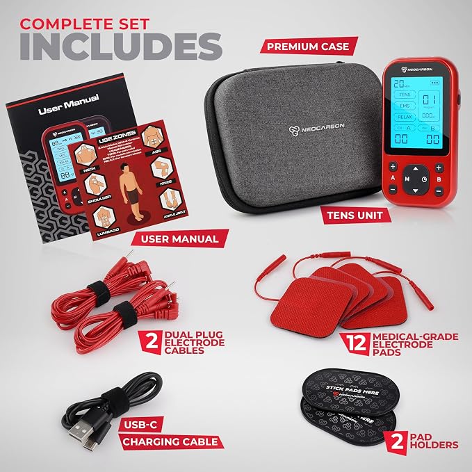 NEOCARBON TENS Unit Muscle Stimulator Pro - Image 7