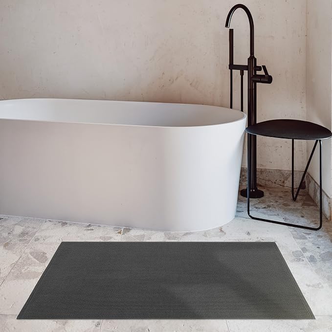 Cotton Paradise 100% Cotton Non Slip Bath Mats - Image 2