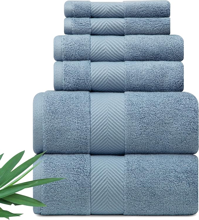 Alusa Home Ultra Soft & Plush Viscose from Bamboo Bath Towels by AlusaHome