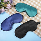 3 Pcs Sleep Mask, Silk Blackout Eye Mask Cover - Image 4
