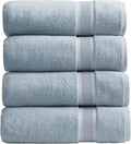 Springtree Home Luxury Bamboo Rayon Bath Towel Set of 4 | 35% Bamboo Rayon by SpringtreeHome
