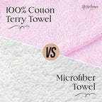 Lili&James 100% Cotton Hair Towel Wrap - Image 4