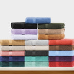 SUPERIOR Egyptian Cotton Pile 3 Piece Towel Set, Includes 1 Bath, 1 Hand - Image 7