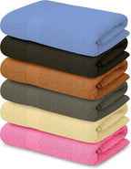 QUBA LINEN 100% Cotton Bath Towels-27x54inch by QUBA+LINEN