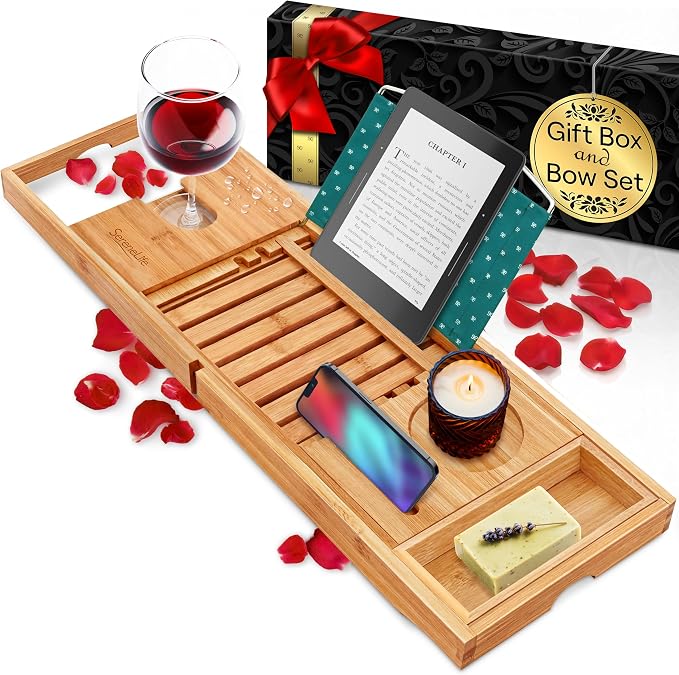 SereneLife Premium Bathtub Tray Caddy by SereneLife