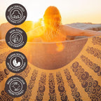 FESHKA Sand Proof Turkish Beach Towel – Oversized, Quick Dry & Lightweight - Image 4