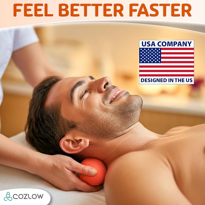 COZLOW Double Lacrosse Silicone Massage Ball - Image 9
