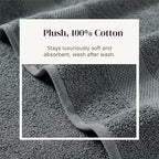 Modern Threads Pax 6-Piece Reversible Yarn Dyed Jacquard Towel Set - Image 5