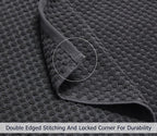COTTON CRAFT Waffle Luxury Euro Spa Waffle Weave Towel Set - Image 4