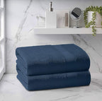 Belizzi Home Premium Cotton Oversized 2 Pack Bath Sheet 35x70-100% Pure Cotton - Image 3