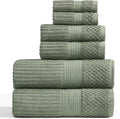 Springtree Home 100% Cotton Towel Set 6 Piece Set | Super Soft & Absorbent by SpringtreeHome