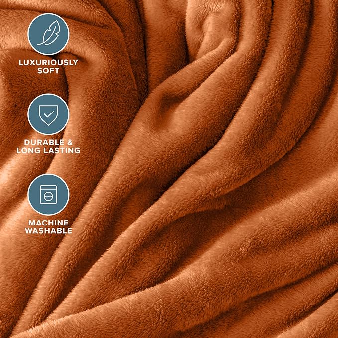 Bare Home Fleece Blanket - Image 6