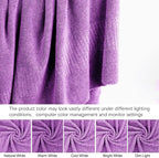 SEISSO Bath Towels, Extra Absorbent & Quick Drying Lightweight Fiber Towels - Image 8