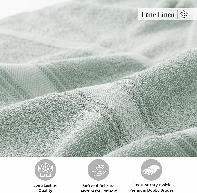 LANE LINEN Large Bath Towels - Image 4