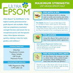 SaltWorks Ultra Epsom Bath Salt, Extra Fine Grain, 5 Pound Bag - Image 3