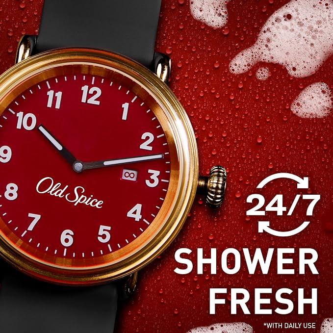 Old Spice Refreshing Body Wash for Men, 3X Defense, 24/7 Shower Fresh - Image 7