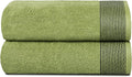 Belizzi Home Ultra Soft 2 Pack Oversized Bath Towel Set 28x55 inches, 100% by Unknown