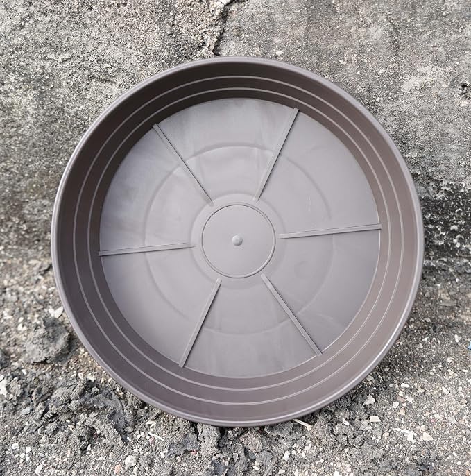 LWALRS Plant Saucer 14 Inch 4 Pack 6 8 10 12 14 16 18 20 25, Plastic Plant Trays - Image 4