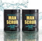 Body Prescriptions Men’s Exfoliating Body Scrub – Ultimate Skin Cleansing Wash - Image 2