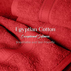 SUPERIOR Egyptian Cotton Pile 6 Piece Towel Set, Includes 2 Bath, 2 Hand - Image 5
