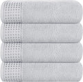 GLAMBURG Ultra Soft 4 Pack Oversized Bath Towel Set 27x54 inches, 100% Cotton by GLAMBURG