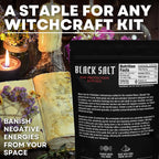 Black Salt for Protection Rituals & Wiccan Spells, Handcrafted Negative Energy - Image 5