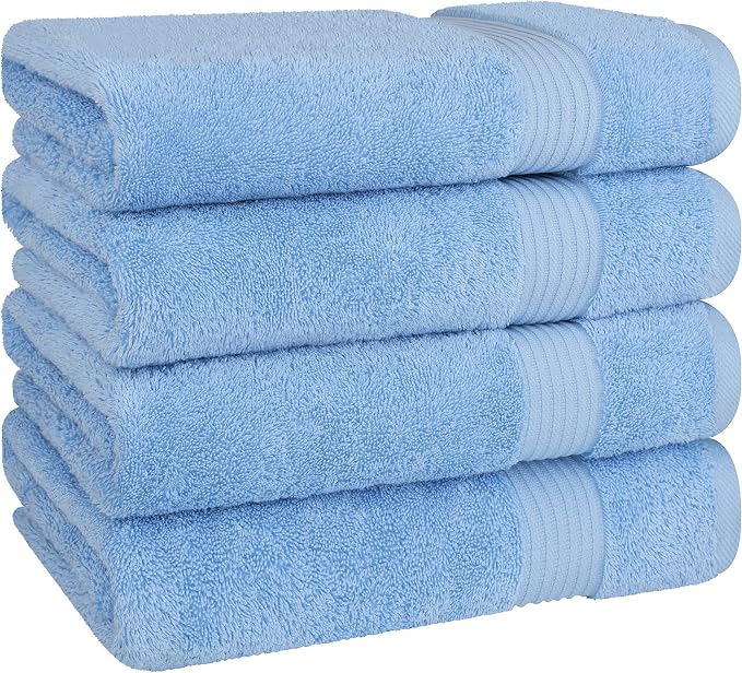 Cotton Paradise 4 Piece Turkish Bath Towels - Image 5