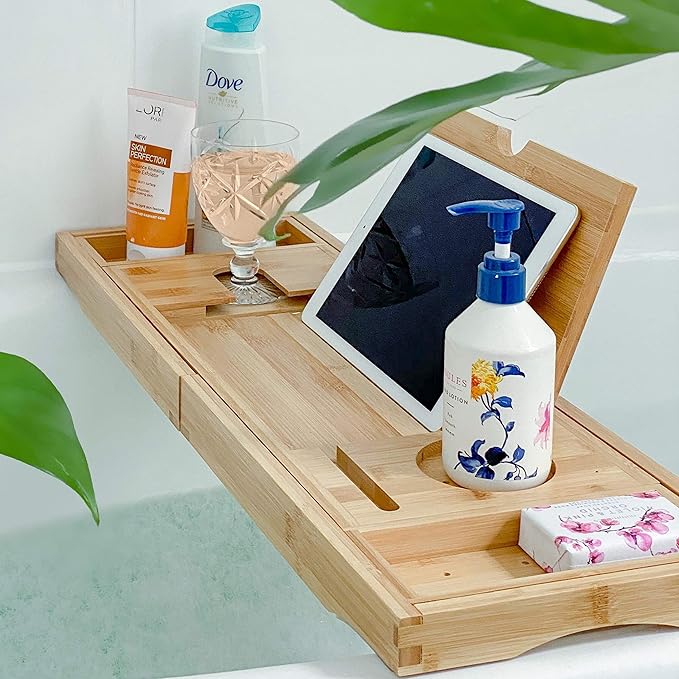 Deep Calm Bathtub Tray Caddy by Deep+Calm