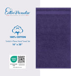 Cotton Paradise Hand Towels for Bathroom, 100% Cotton Turkish 4 Piece Hand - Image 4