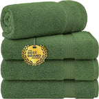 Cotton Paradise 4 Piece Turkish Bath Towels by UNITEDHOMETEXTILE