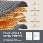 Heating Pad for Back Pain Relief, Women & Mom, Large Electric Heating Pad - Image 3
