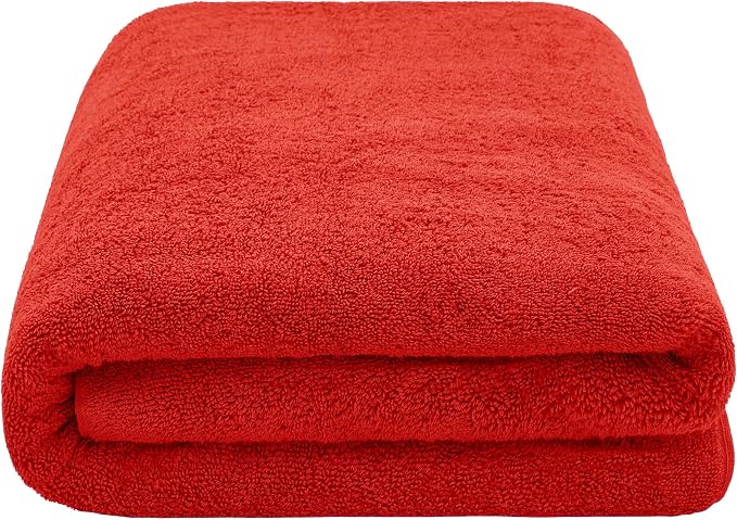 Cotton Paradise 100% Cotton 40x80 Oversized Bath Sheet, Extra Large Turkish - Image 6